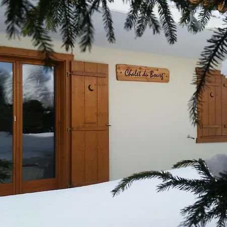 Du Bourg Domek alpejski La Tzoumaz